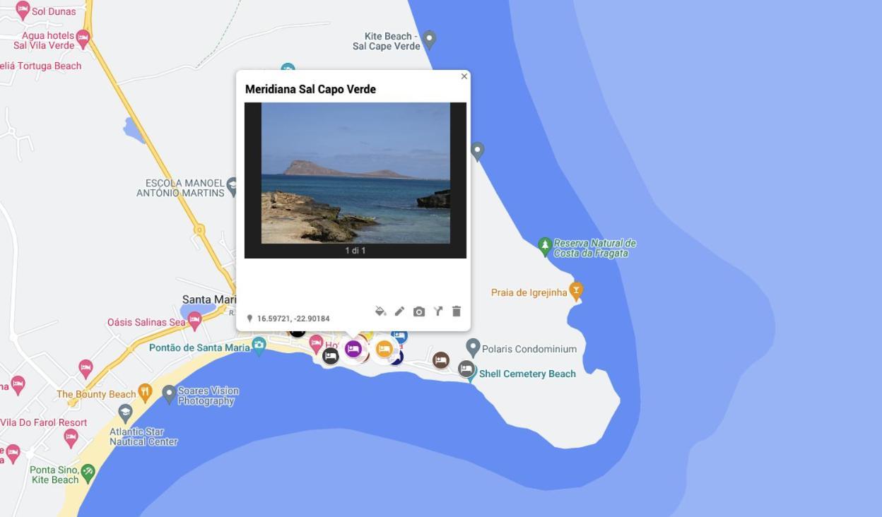 Meridiana Sal Capo Verde 산타 마리아 외부 사진